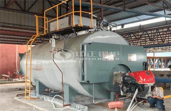 海南省6吨环保燃气蒸汽锅炉项目