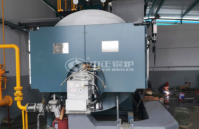 安徽省10吨三回程燃气蒸汽锅炉项目
