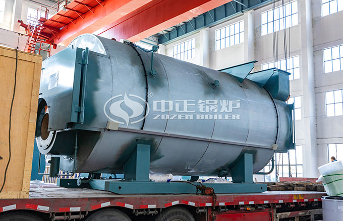 天津市6吨高效环保型WNS系列燃气蒸汽锅炉项目